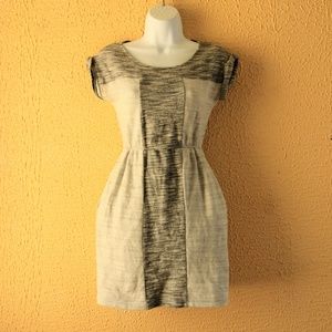 Anthropologie Rolled Short Sleeve, Woven Dress